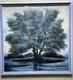 Vintage Margaret Gare' Barks Fine Print Tree Of Life. Signed. 60's-70's. Rare