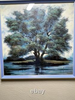 Vintage Margaret Gare' Barks Fine Print Tree Of Life. Signed. 60's-70's. Rare