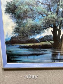 Vintage Margaret Gare' Barks Fine Print Tree Of Life. Signed. 60's-70's. Rare