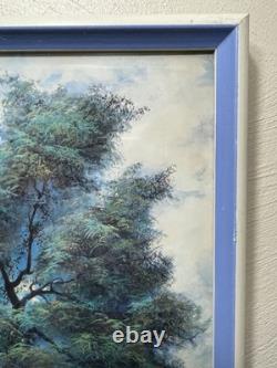 Vintage Margaret Gare' Barks Fine Print Tree Of Life. Signed. 60's-70's. Rare