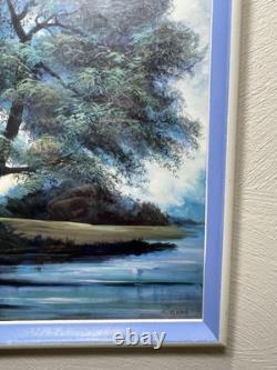Vintage Margaret Gare' Barks Fine Print Tree Of Life. Signed. 60's-70's. Rare