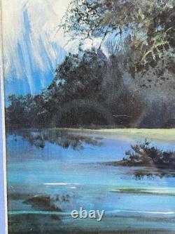 Vintage Margaret Gare' Barks Fine Print Tree Of Life. Signed. 60's-70's. Rare
