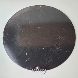 Vintage Marlin Firearms Sign Long Live Lever Gun Advertise Gas Porcelain Sign