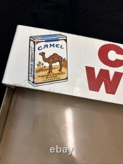 Vintage Metal Cigarette Store Display Rack Camel Winston Salem Cavalier Branded Vintage Metal Cigarette Store Display Rack Camel Winston Salem Cavalier Branded
