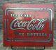 Vintage Metal Sign Coca Cola