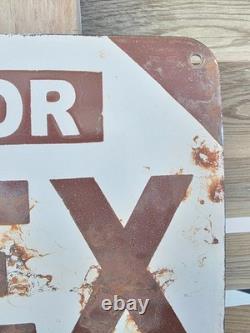 Vintage Mex Motor Spirit Porcelain Sign 11×9.5