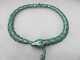 Vintage Mexico Sterling Silver Green Enamel Snake Articulated Necklace Signed