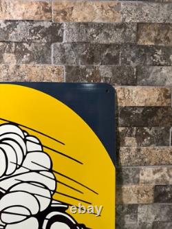 Vintage Michelin Man Motorcycle Metal Sign XXL 24x16 (60x40 cm)