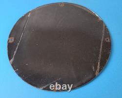 Vintage Mobil Sign Pegasus Mobilgas Casper Gas Oil Pump Service Porcelain Sign