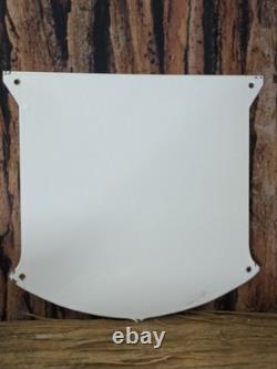 Vintage Mobilfuel Diesel Porcelain Enamel Sign 12 X 12 Inches