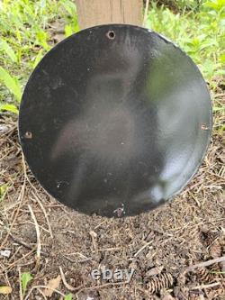 Vintage Mobilgas Porcelain Sign Dealership Gas Station Mobil Motor Oil 12