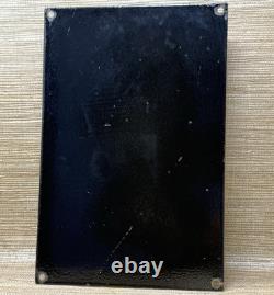 Vintage Mobilgas Porcelain Sign Dealership Gas Station Mobil Motor Oil Peggy