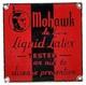 Vintage Mohawk Liquid Latex Aid To Disease Prevention Porcelain Sign Oil Gas