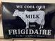Vintage Moormans Minerals Porcelain Enamel Sign 17&times;12 1.5inch With Flang Dd