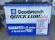 Vintage Mr. Goodwrench Quick Lube Plus Sign Gm Large
