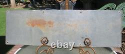 Vintage Murphy Steel Co. Porcelain Sign 26 X 8
