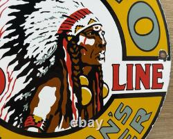 Vintage Musgo Gasoline Porcelain Sign Gas Station Pump Motor Oil Service