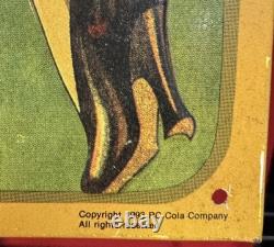 Vintage NEHI Soda / RC Cola Embossed Metal Sign 1993 Reprint mancave garage