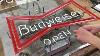 Vintage Neon Budweiser Sign Troubleshooting