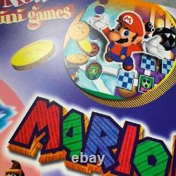 Vintage Nintendo N64 Mario Party Funcoland Retro Video Game Sign Dumpster Pull