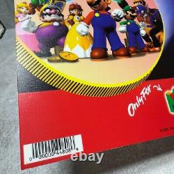 Vintage Nintendo N64 Mario Party Funcoland Retro Video Game Sign Dumpster Pull