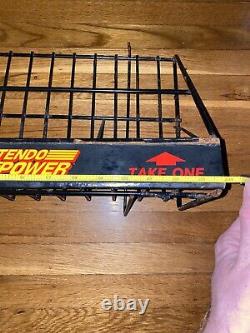 Vintage Nintendo Power Magazine Store Display Rack Sign M25C M Series NES SNES