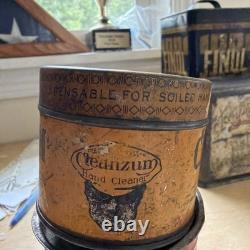 Vintage Oilzum Metal Clenzum Oil Can Tin
