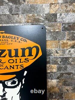 Vintage Oilzum Motor Oil Sign America's Finest Oil XXL 24x16(60x40 cm)