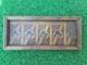 Vintage Old Passing Show Cork Tipped Virginia Adv Litho Tin Sign Board