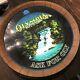 Vintage Olympia Beer Sign Barrel Ask For Oly Rotating Waterfall Lighted