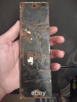 Vintage Orange Crush Porcelain Metal Sign Soda Cola Beverage Drink