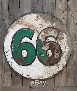 Vintage Original Route 66 & 395 Highway Signs Guaranteed Authentic, wooden sign