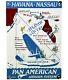 Vintage Pan American Porcelain Sign Airplane Hangar Gas Station Motor Oil