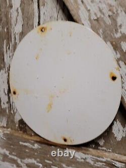 Vintage Pennzoil Porcelain Sign Lubrication Service Station Oil Garage Gasoline