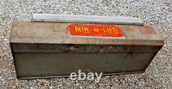 Vintage Perfect Circle Piston Rings Light Up Advertising Sign