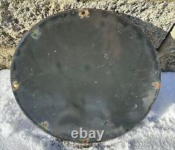 Vintage Piggly Wiggly Sign Grocery Store Gas Advertisin Porcelain Service Sign