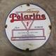 Vintage Polarine F Fords Old Us Gasoline Oil Gas Pump Enamel Porcelain Sign