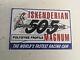 Vintage Polly 505 Racing Cam Gasoline Porcelain Gas Station Pump Sign