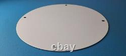 Vintage Polly Motor Oil Sign Porcelain Premium Gasoline Pump Plate Sign