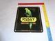 Vintage Polly Premium Gasoline Parrot 12.5 Porcelain Metal Wilshire Ca Oil Sign