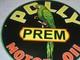 Vintage Polly Premium Parrot Wilshire Oil 11 3/4 Porcelain Metal Gasoline Sign
