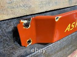 Vintage Porcelain Orane Crush Sign Store Door Push Bar 32 Soda Beverage Gas Oil
