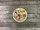 Vintage Porcelain Star Tobacco Gas And Oil Sign