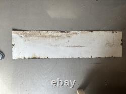 Vintage Porcelain Vertical Sinclair Pennsylvania Motor Oil Gas Sign 60