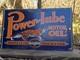 Vintage Power Lube Motor Oil Porcelain Gas Station Pump Sign! 12 X 7 Pure Penn