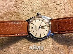 Vintage ROLEX OYSTER SPEEDKING PRECISION Ref 6420 c. 1957 Triple Signed
