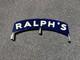Vintage Ralph's Porcelain Sign