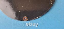 Vintage Rapala Fishing Lures Ad Sign Felix the Cat Porcelain Gas Pump Sign