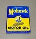 Vintage Rare 16 Mohawk Indian Porcelain Sign Car Gas Oil Truck Auto