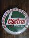 Vintage Rare Castrol Motor Oil Wall Thermometer 1 Foot Diameter Excellent Used
